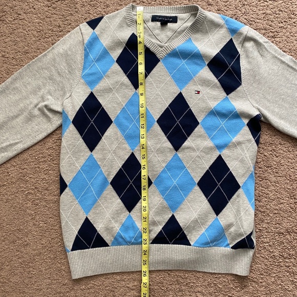 Tommy Hilfiger Plaid Sweater - Picture 4 of 5